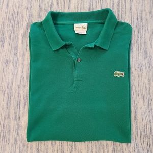 Lacoste slim fit short sleeve polo shirt size 7 (XL)